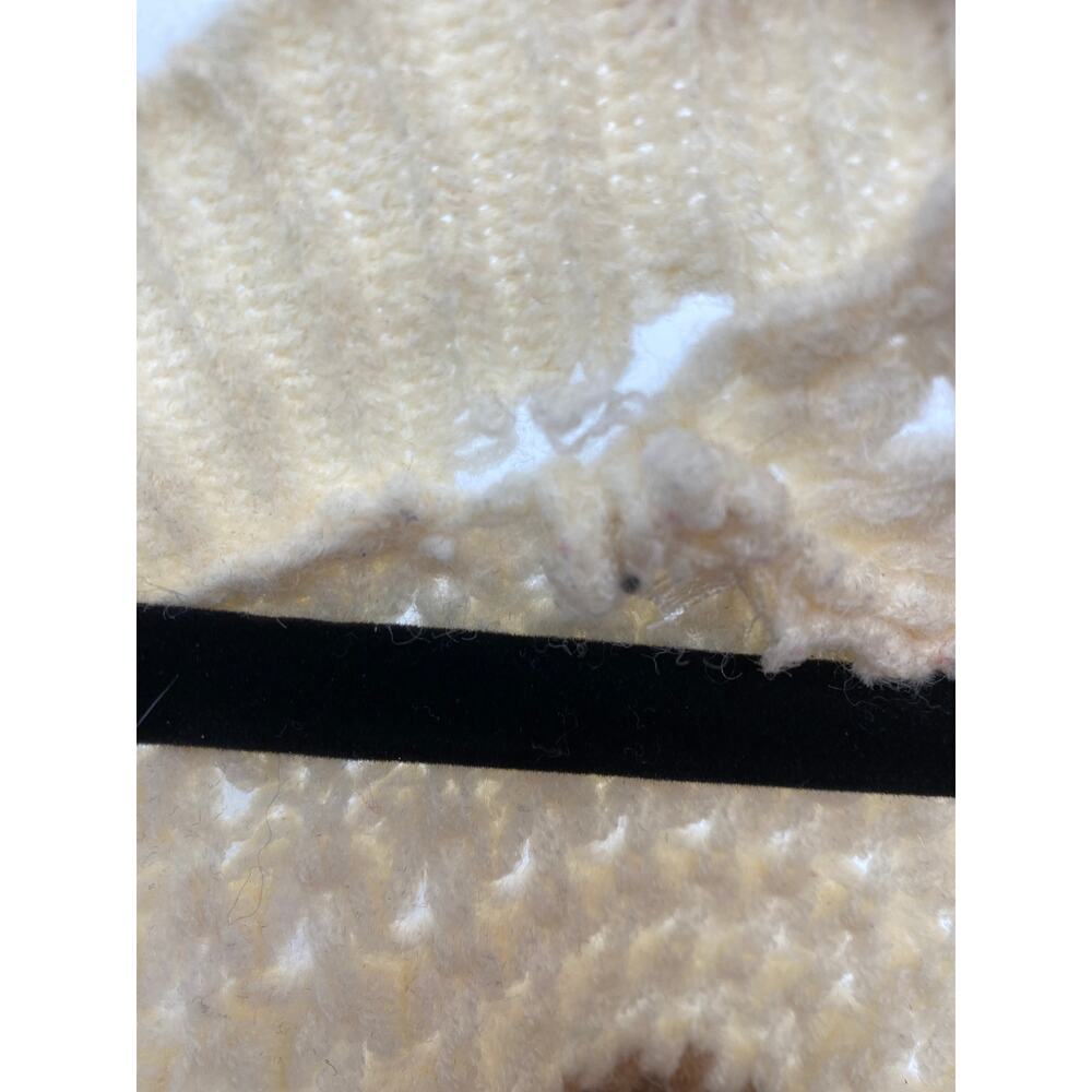 Dreamers by Debut Women L Rainbow Stripe Cardigan open front pocket Sweater - Picture 5 of 5